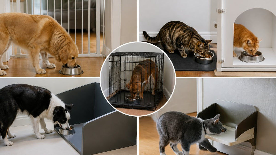 5 Best Ways to Separate Pets at Mealtime