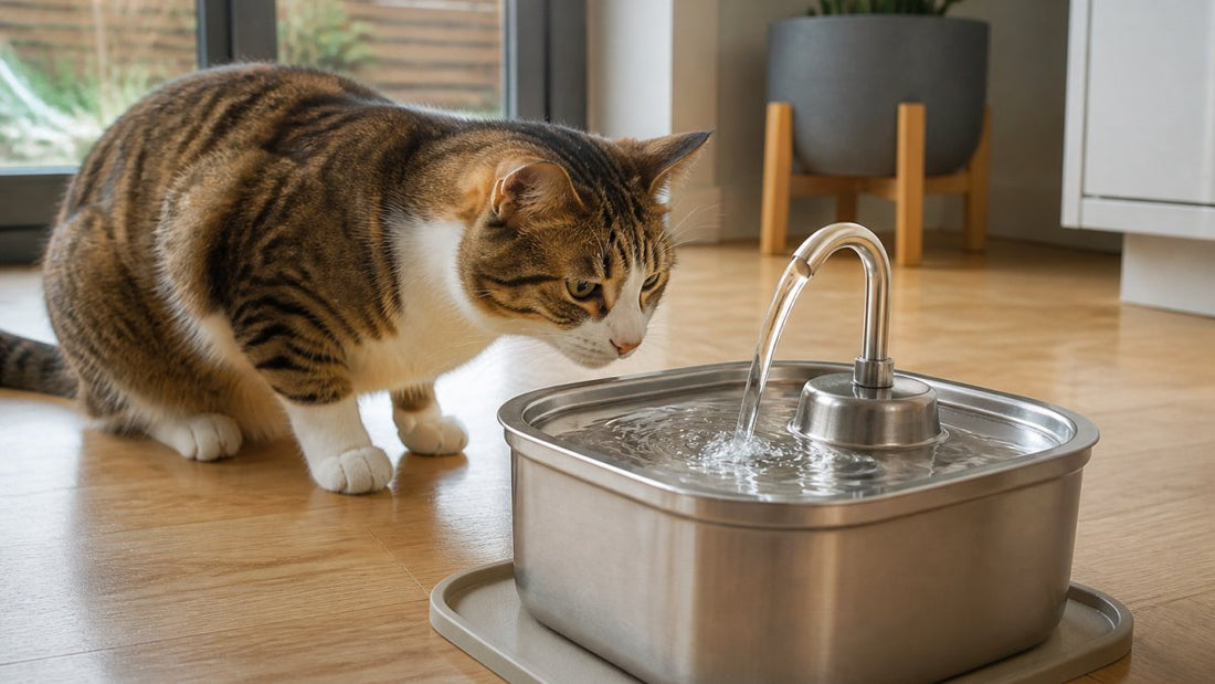 Stainless Steel Pet Water Fountain Benefits